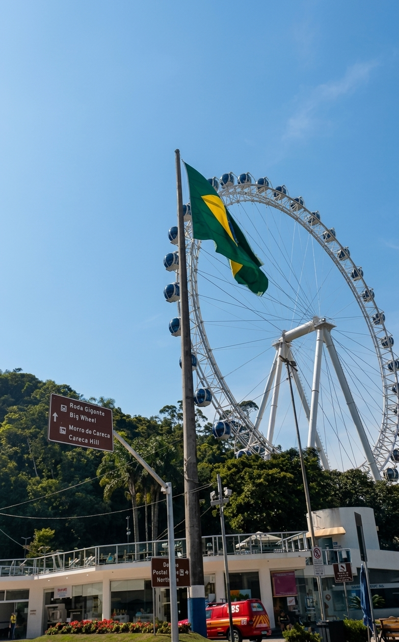 Balneário Camboriú FG Big Wheel excursión desde Florianópolis