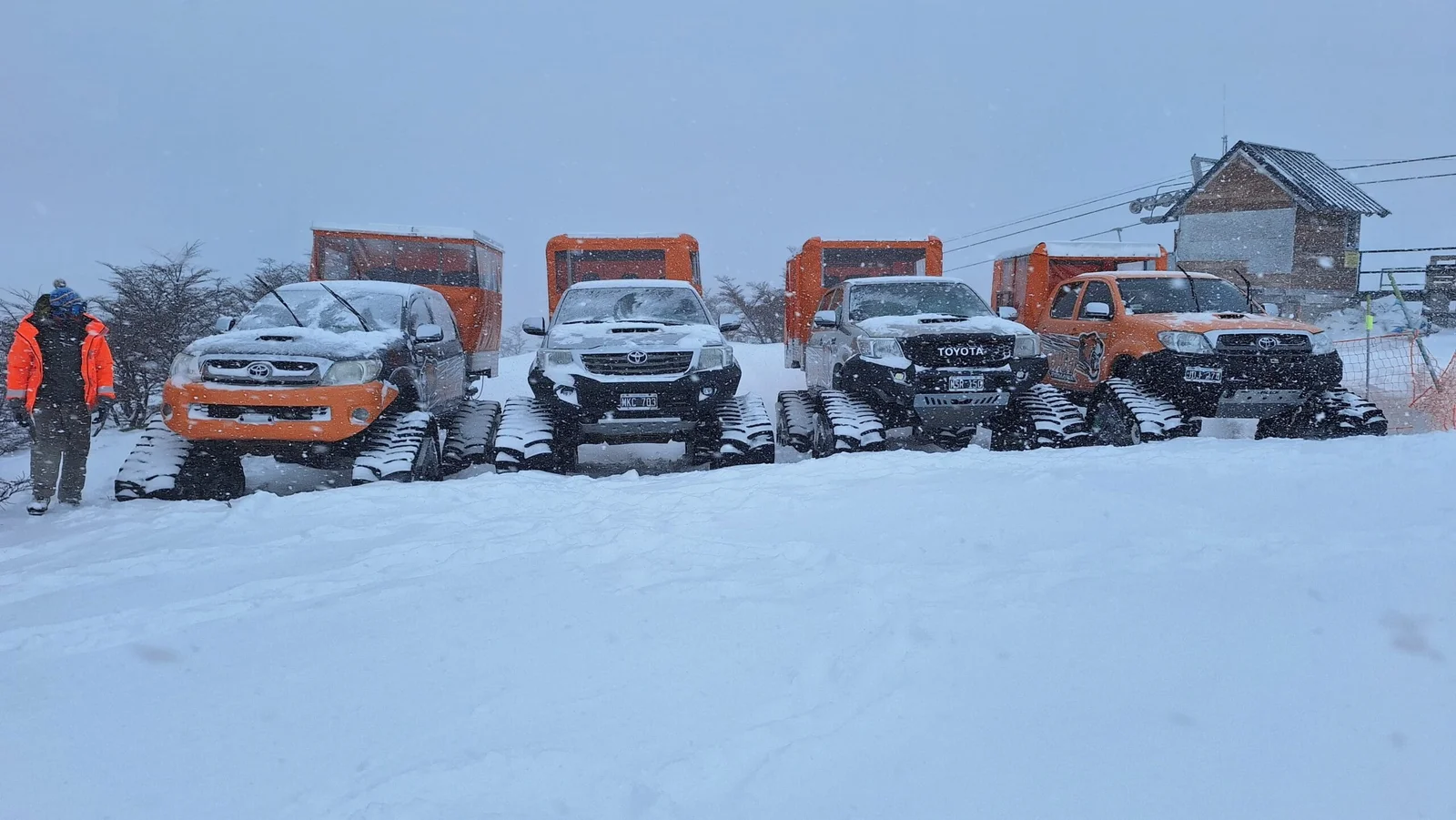Camionetas Snowcat Bariloche nieve