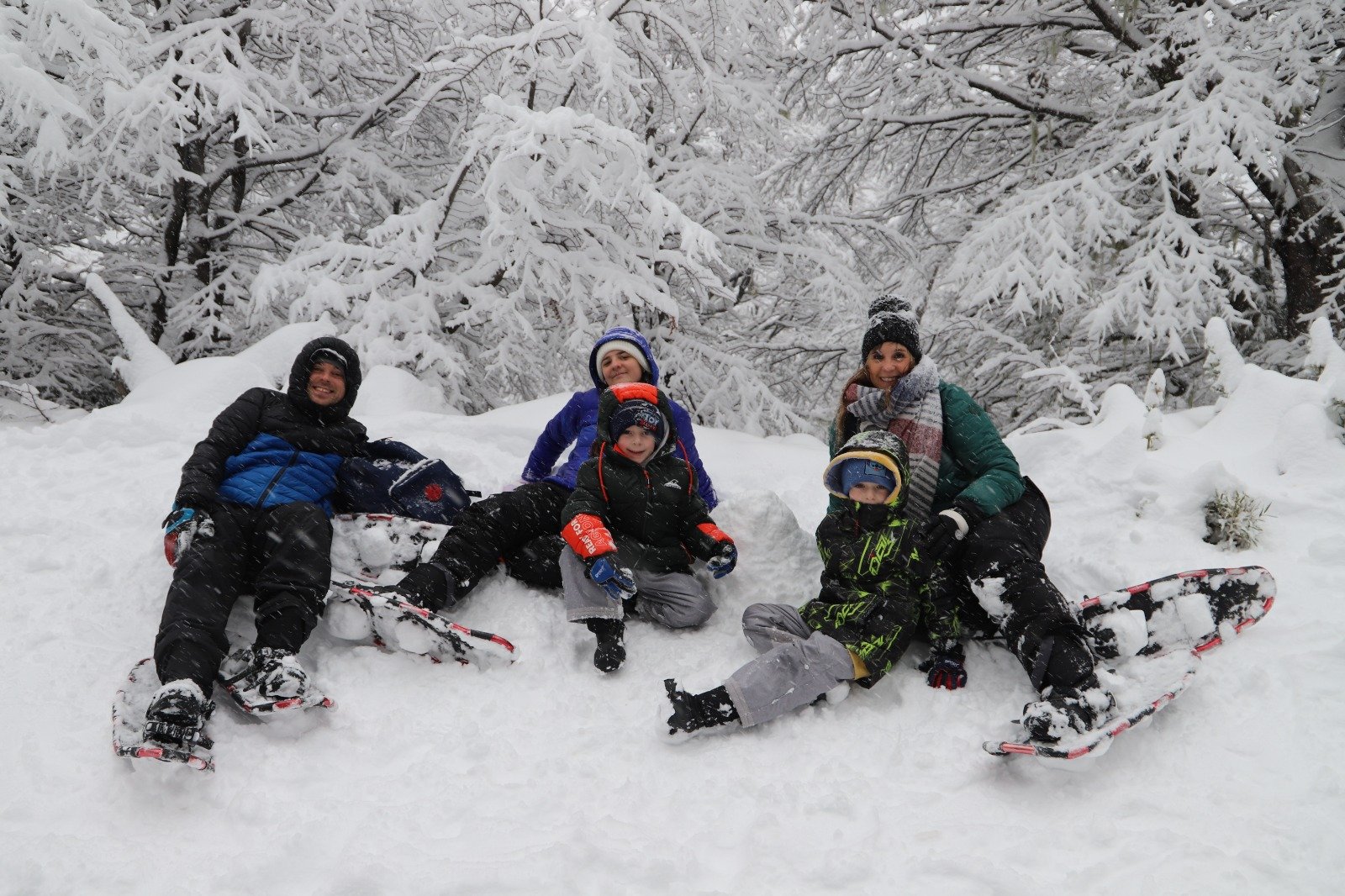 Grupo en la nieve - Roca Negra Bariloche
